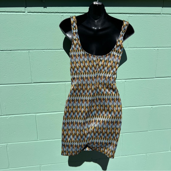 Zara Jacquard Jumper Dress Small - Picture 4 of 7